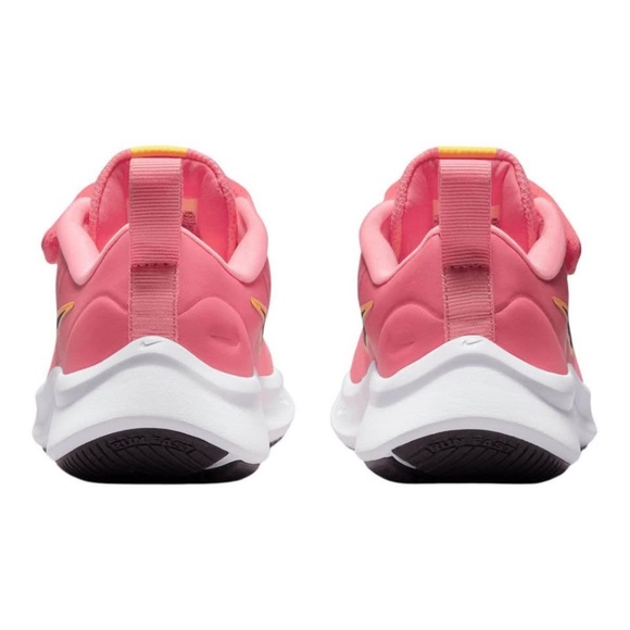 BRAND NEW girl youth nike Nike star runner velcro pink coral shoes size 8 - Picture 4 of 8